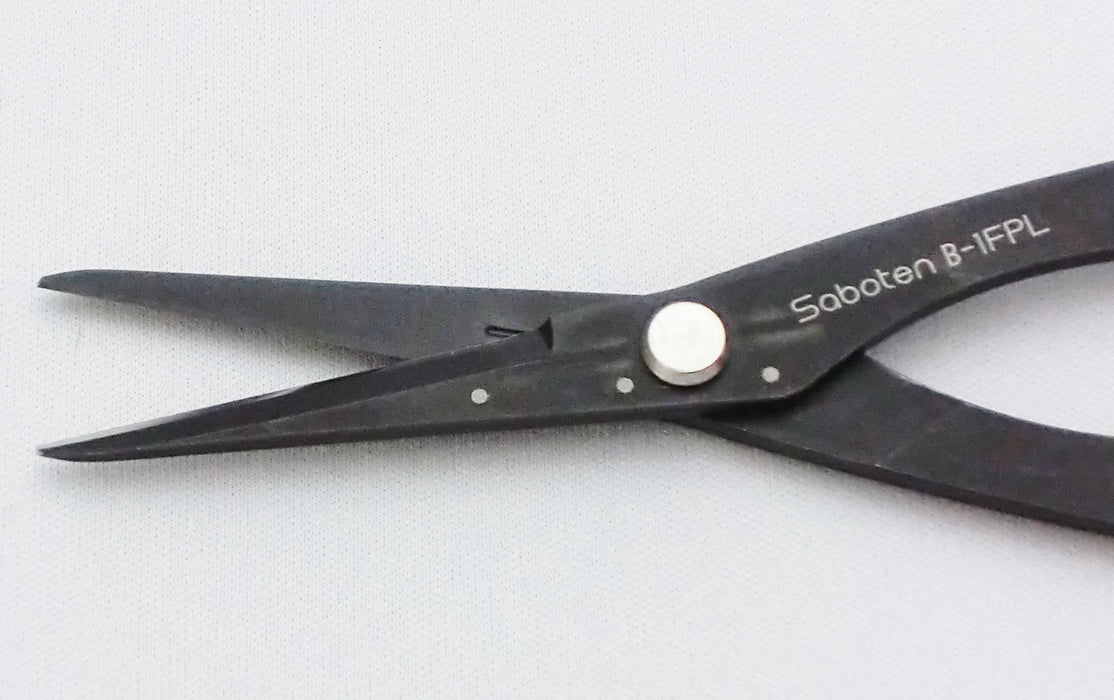 Saboten Fluorine Coated Grape Scissors Long Neck Type B-1FPL Stainless Steel NEW_2
