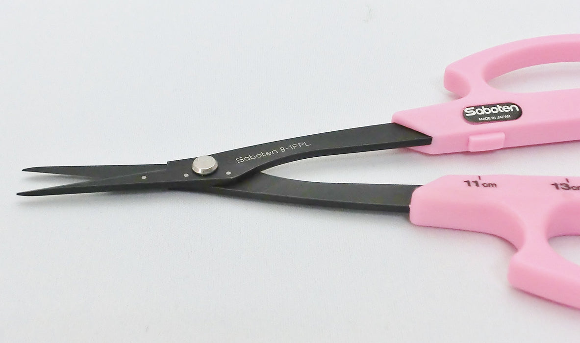 Saboten Fluorine Coated Grape Scissors Long Neck Type B-1FPL Stainless Steel NEW_3