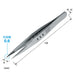 HOZAN Thick type tweezers 0.6mm tip 125mm PP-100 Stainless Steel SUS420J2 NEW_2