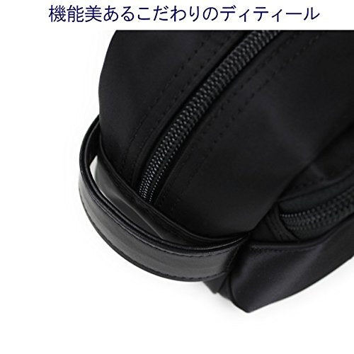 Yoshida Bag PORTER Time Pouch 655-17877 Black W210xH110xD100mm 210g Nylon NEW_3