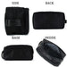 Yoshida Bag PORTER Time Pouch 655-17877 Black W210xH110xD100mm 210g Nylon NEW_5
