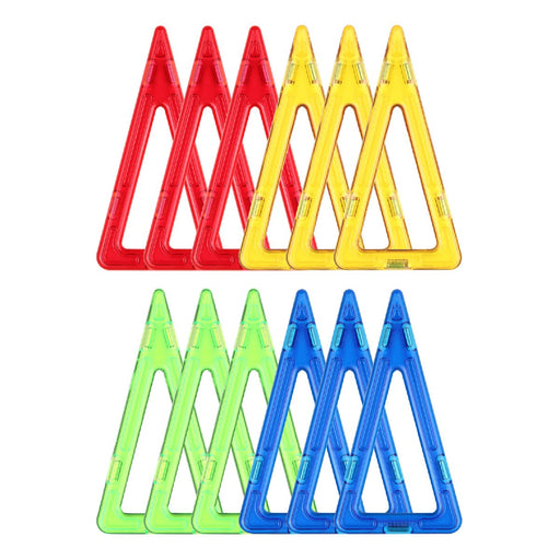 Bonelund MAGFORMERS Isosceles Triangle Set of 12 Pieces Age 3+ MF713018J NEW_2