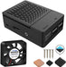 GeeekPi Raspberry Pi 3B+ Case Raspberry Pi 3/2 Model B Case Fan heat sink Z-0183_1