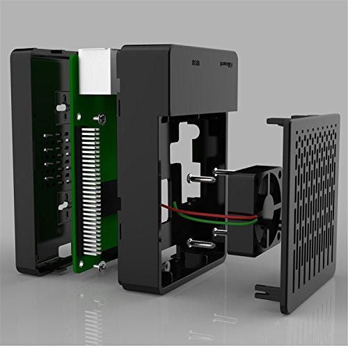 GeeekPi Raspberry Pi 3B+ Case Raspberry Pi 3/2 Model B Case Fan heat sink Z-0183_5
