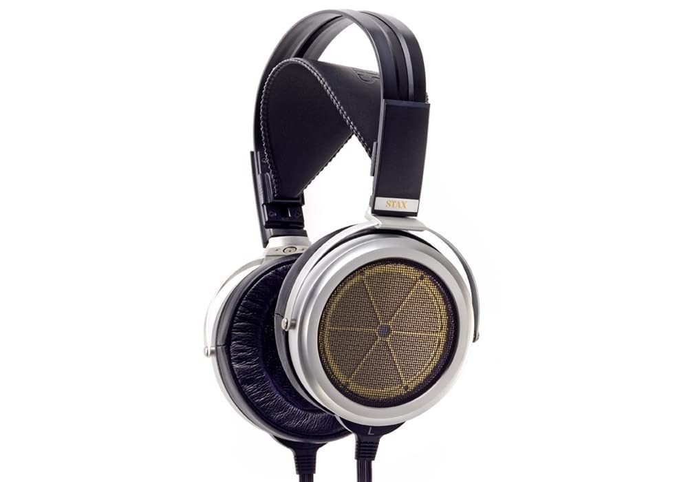 STAX SR-009S Electrostatic Earspeaker Headphones Open Type with Microphone NEW_1