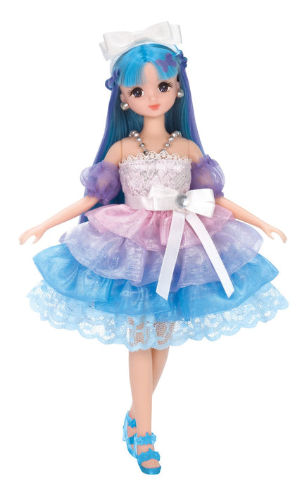 Takara Tomy Licca-chan dress aqua curl dress set Gradient Star Fashion Doll NEW_1