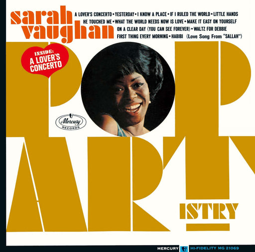 [SHM-CD] Pop Artistry Limited Edition Sarah Vaughan UCCU-5846 Pop Songs NEW_1