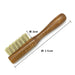 Columbus Suede Nubuck Care Brass German Brush for Suede Brass 70970000 ShoeBrush_2