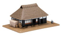 TOMIX N gauge Black Thatched Farmhouse 4206 Model Railroad Diorama Supplies NEW_1