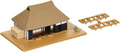 TOMIX N gauge Black Thatched Farmhouse 4206 Model Railroad Diorama Supplies NEW_2