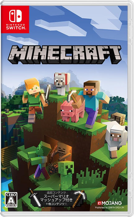 Minecraft Nintendo Switch Strategy Simulation Game Multi-Language HAC-P-AEUCA_1