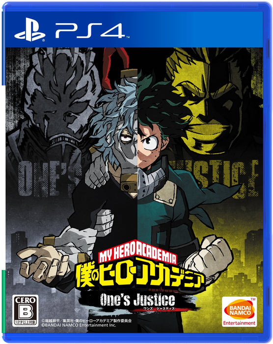PS4 Video Games My Hero Academia One's Justice Standard Edition PLJS-36055 NEW_1