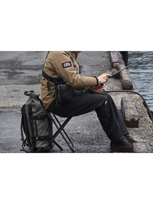 Abu Garcia Base Duffle Bag Olive 1479606 Zip Closure for Fishing Water Proof NEW_5