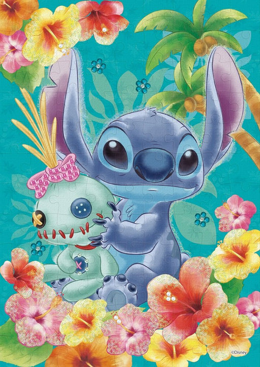 Epoch 108pc Jigsaw Puzzle Stitch Tropical Blue Puzzle Deco 18.2x25.7cm ‎72-009_1