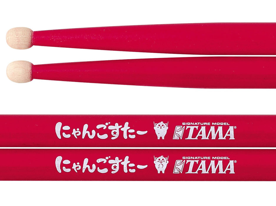 TAMA Made in Japan Drums Stick M-NYAN Nyango Star Model Maple Red L405mm NEW_2