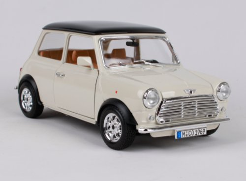 Maisto 1/18 1969 Mini Cooper Bburago Race Sport Car Diecast Miniature Car NEW_5