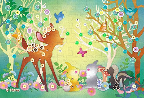 Epoch 70 pcs jigsaw puzzle Silhouette Bambi Puzzle Decoration 10x14.7cm ‎70-023_1