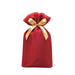 Tsutsumu Gift wrapping Red L 450mm Christmas Birthday Drawstring bag T-2804-L_1