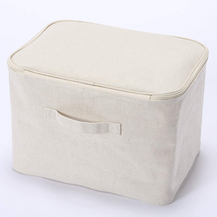 MUJI Soft Box Rectangular Inner Lid Type W37xD26xH26cm 38369769 Polyester NEW_4