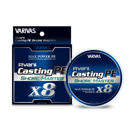 VARIVAS Avani Casting PE Max Power X8 SHORE MASTER 200m 8Braid Line 14.5lb #0.6_2