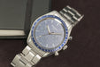 BRAHMAN Watch BR001-03 Men's Silver Stainless Steel Band Metal Case Tachymeter_5
