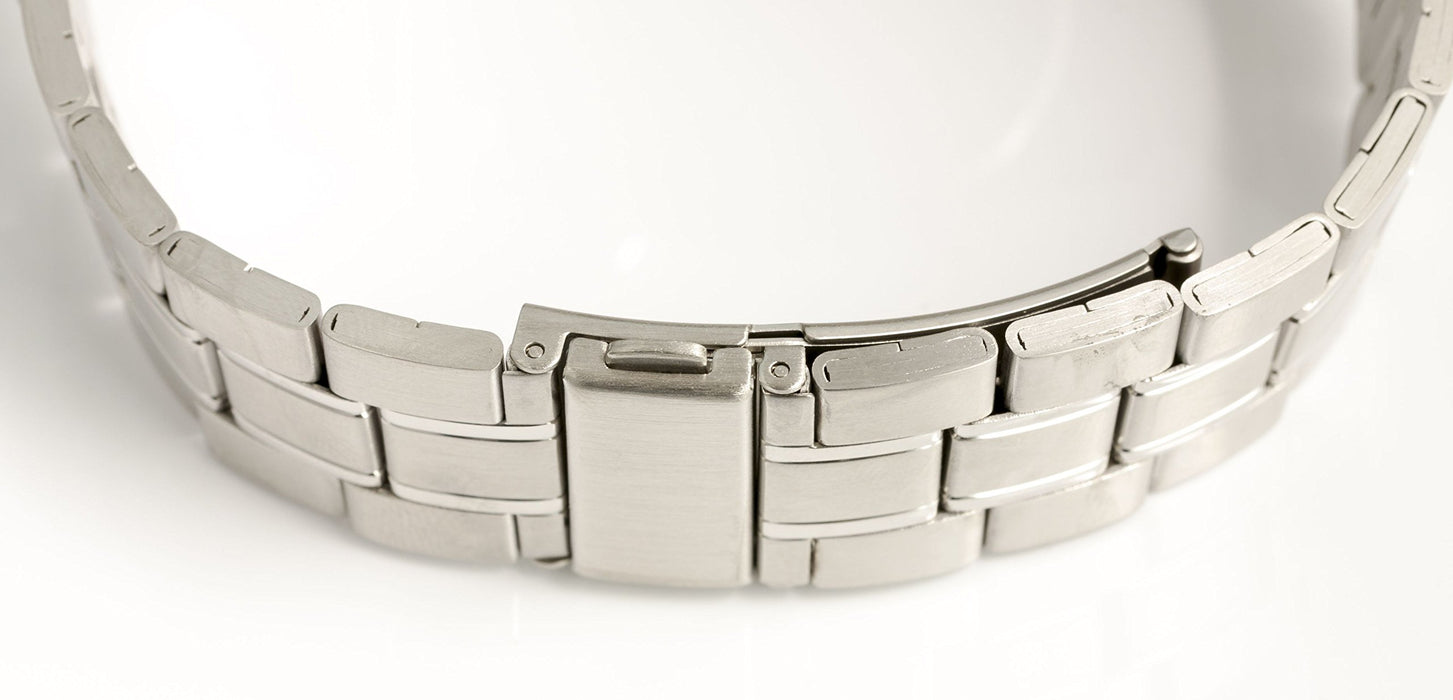 BRAHMAN Watch BR002-03 Men's Silver Stainless Steel Band Metal Case Chronograph_3