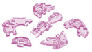 Hanayama 39-Piece Crystal Gallery Tangled Rapunzel W80xH130mm Light Purple NEW_2