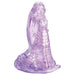 Hanayama 39-Piece Crystal Gallery Tangled Rapunzel W80xH130mm Light Purple NEW_3