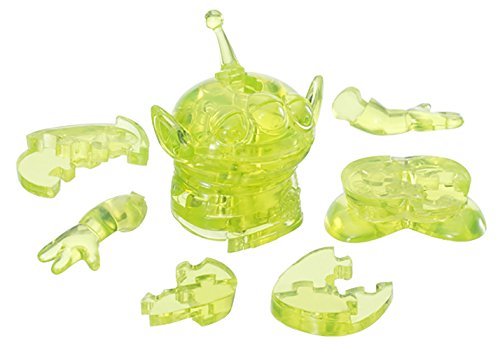 Hanayama 3D Jigsaw Puzzle 51 Pieces Crystal Gallery Toy Story Alien Plastic NEW_2