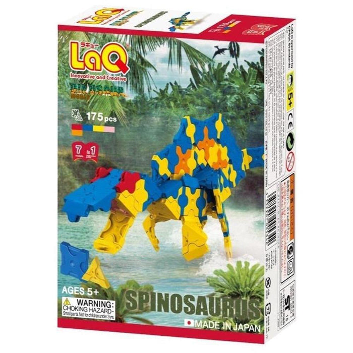 Yoshiritsu LaQ Dinosaur World Spinosaurus 175 pieces Made in Japan L005342 NEW_1