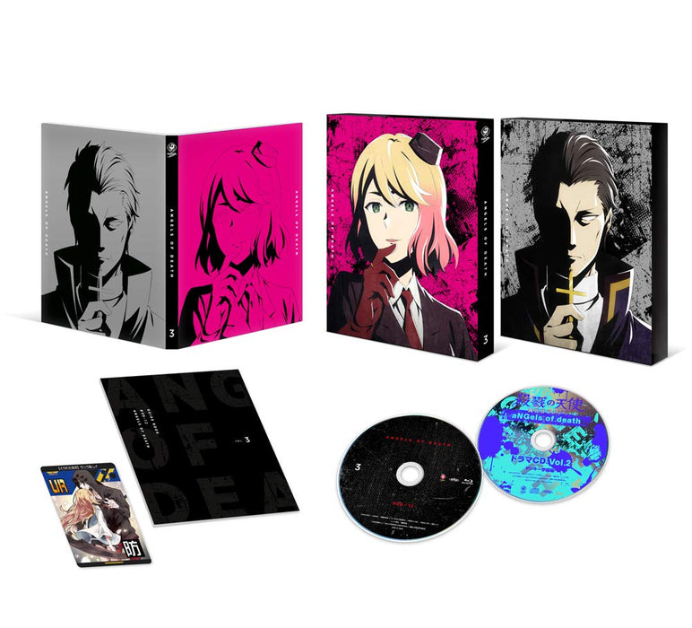[DVD+CD] Angels of Death Vol.3 First Limited Edition Booklet Included KABA-10633_1