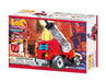 Yoshiritsu LaQ Hamacron Constructor Miniature Fire Truck ‎L005427 47 pieces NEW_2
