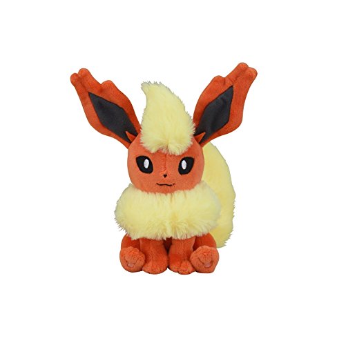 Pokemon Center Origital Pokemon fit Plush Doll Flareon H16xW16xD9cm Polyester_1