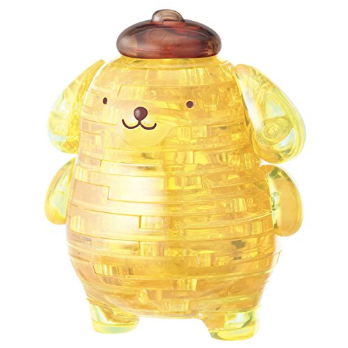 Hanayama 3D Jigsaw Puzzle 40 Pieces Crystal Gallery Pom Pom Purin W65xH80mm NEW_3