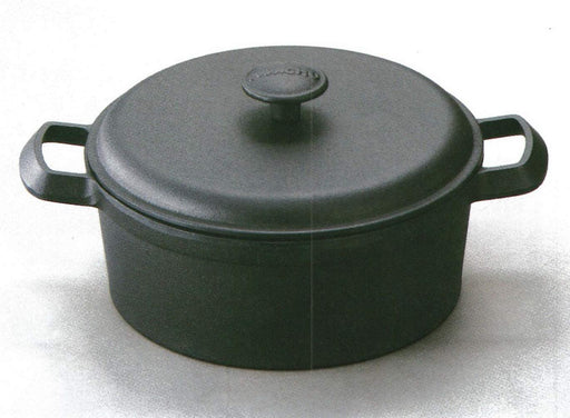 Iwachu Nanbu Tekki Family Stew Pan 18 Deep Pot Cast Iron 21619 Made in Japan NEW_2