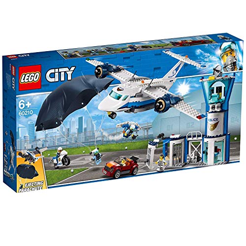 LEGO 60210 CITY: Sky Police Air Base 529 pieces Plastic Block Toy 6+ Airplane_3