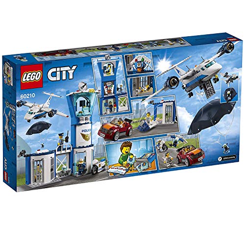 LEGO 60210 CITY: Sky Police Air Base 529 pieces Plastic Block Toy 6+ Airplane_6