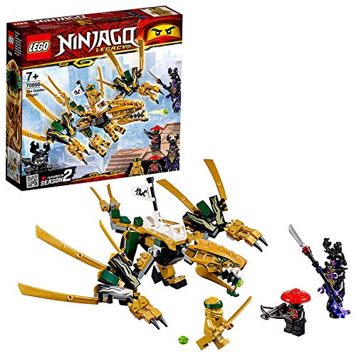 LEGO Ninjago Golden Dragon 70666 Plastic Block Toy 171 pieces Non-toxic NEW_1