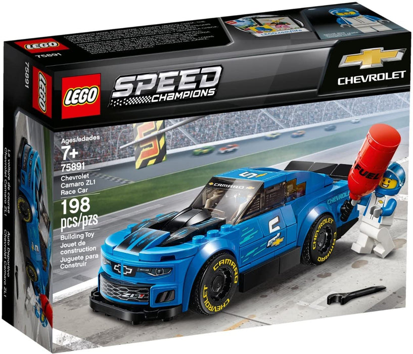 LEGO Chevrolet Camaro ZL1 Race Car 75891 Plastic Block Toy 198 pieces 7+ NEW_1