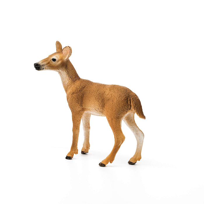 SCHLEICH Wildlife White-tailed Deer Figure 14819 PVC Realistic Design Animal NEW_3