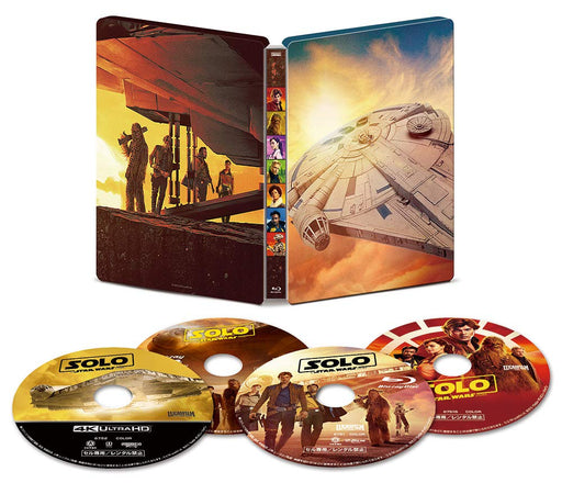 Solo: A Star Wars Story 4K ULTRA HD+3D+2D Blu-ray+Steelbook Ltd/ed. VWES-6753_1
