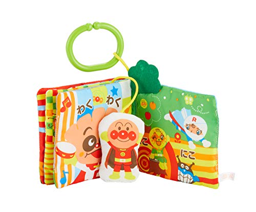 BANDAI Anpanman Baby Lab Brain-Boosting Travel Cloth Book for Babies Education_1