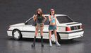 Hasegawa 1/24 Figure Collection Series 90's Boots Gals Plastic Model Kit HFC02_4