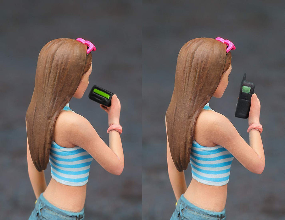 Hasegawa 1/24 Figure Collection Series 90's Boots Gals Plastic Model Kit HFC02_5