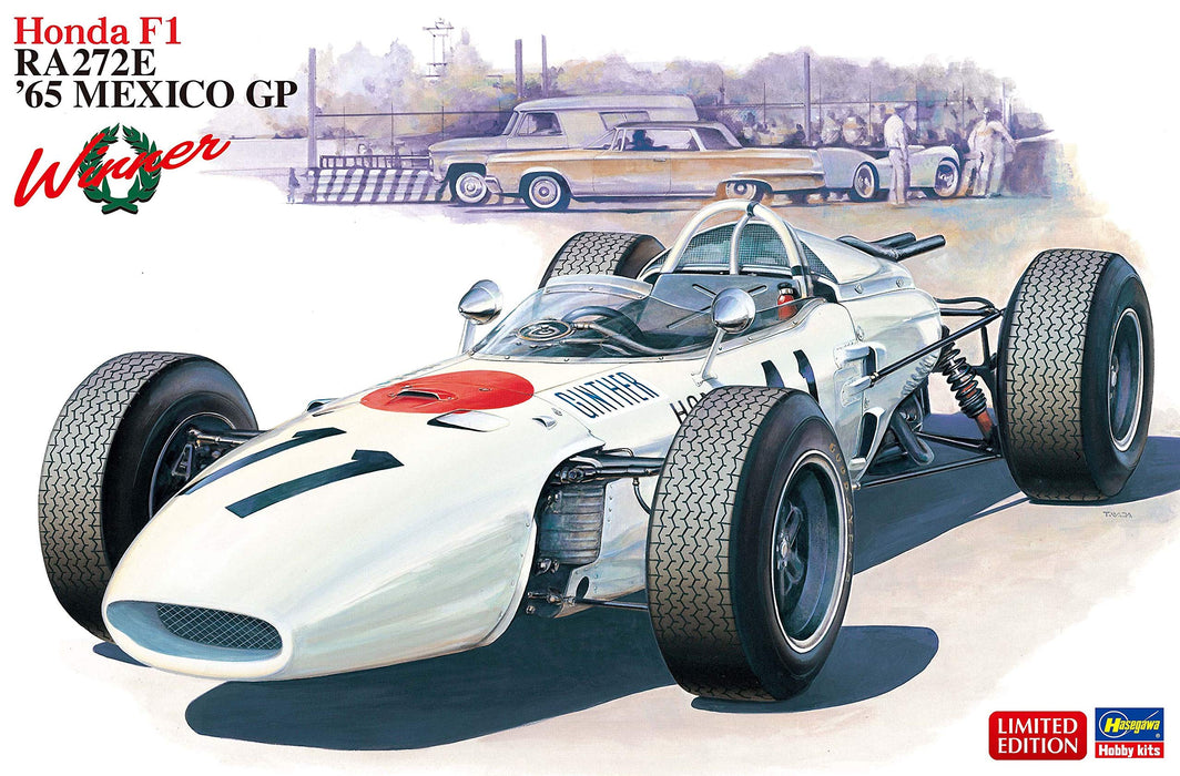 Hasegawa 1/24 Honda F1 RA272E 1965 Mexico GP winning car Model Kit HA20375 NEW_3