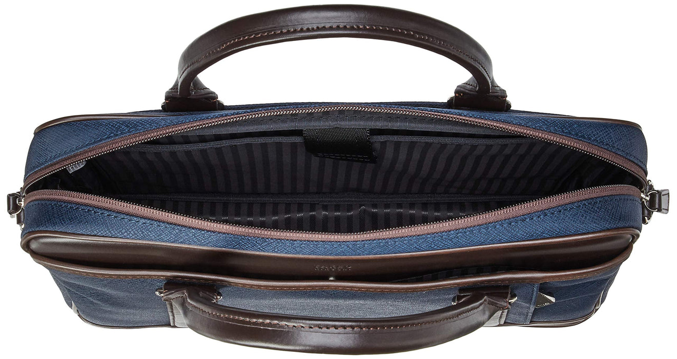 Takeokikuchi Business Bag Jaguars 725513 H27xW39xD10cm with Shoulder Strap NEW_5