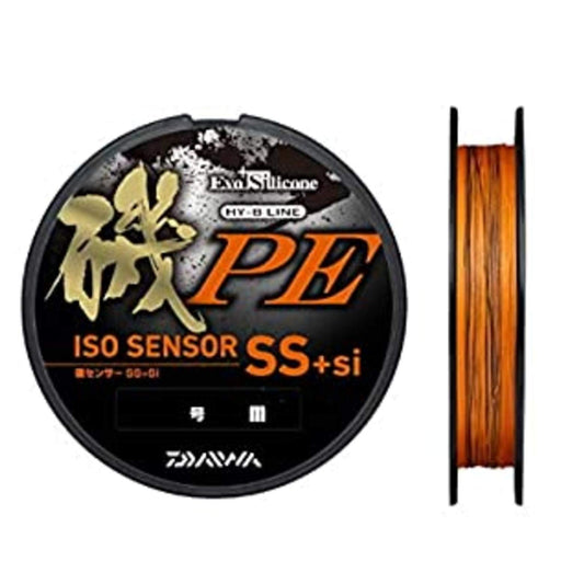 DAIWA PE Line Iso Sensor SS+Si #0.8 150m Orange with color marking Red ‎07300073_1