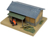 Tomytec N gauge 070-2 Diorama View Farm Machine & Barn Model Railroad Supplies_1
