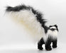 Canal BH4007 HANSA Skunk 45 Real Animal Plush Doll Black and White Fluffy NEW_3