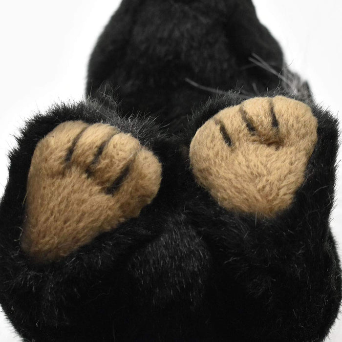 Canal BH4007 HANSA Skunk 45 Real Animal Plush Doll Black and White Fluffy NEW_7